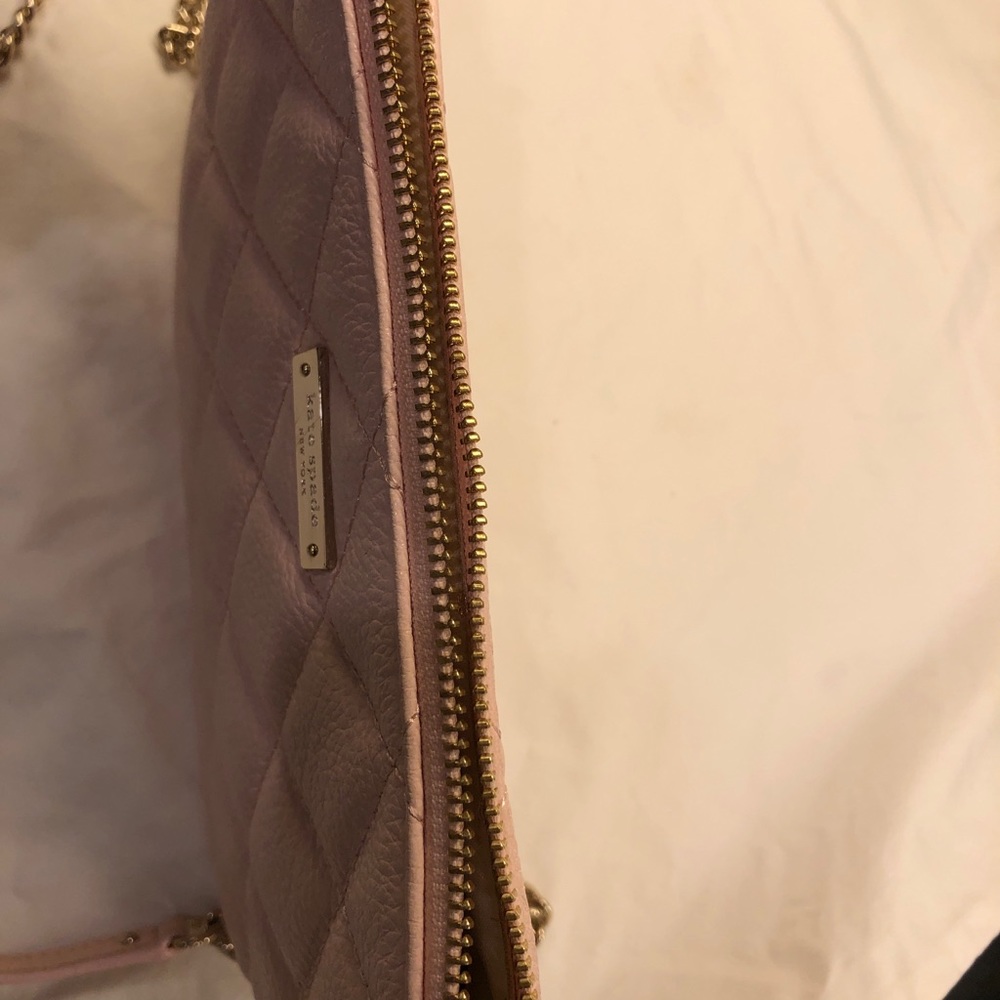Kate spade shoulder bag pink hardly worn therefore excellent condition - Picture 7 of 11